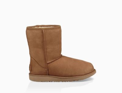 UGG Classic II Weather Short Big Kids Boots Chestnut/ Brown - AU 173ZE